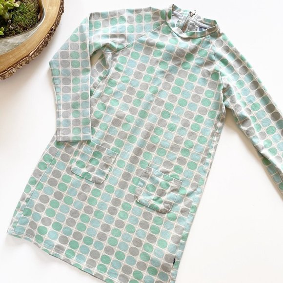 Toobydoo New York Retro Mod Print Dress • Size 8 - Picture 1 of 7